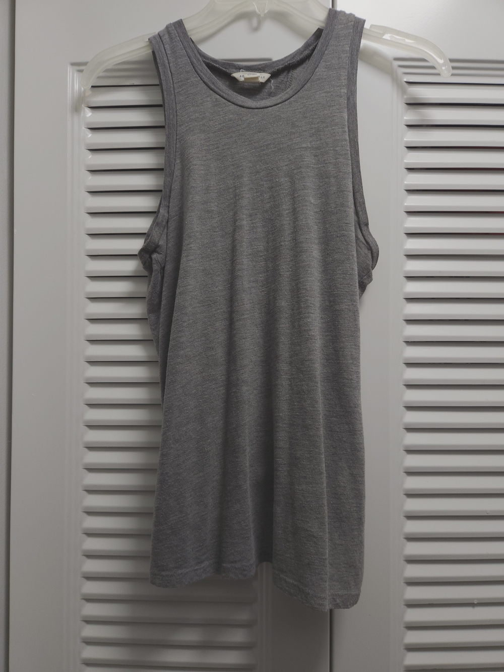 Aeropostale Gray Tie-Back Tank Top XS | Super Soft Stretchy Casual Summer Top